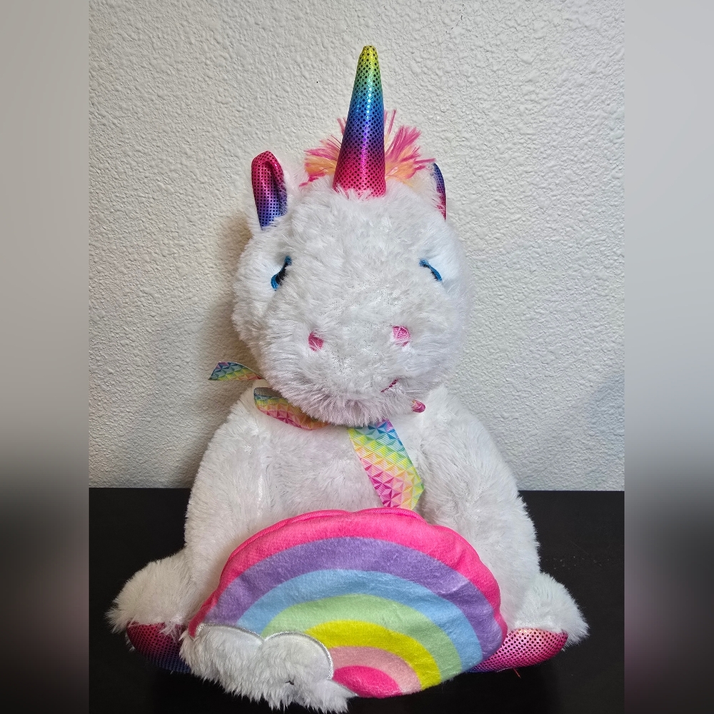 Rainbow Unicorn Plush Toy